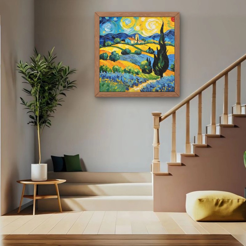 Starry Farmhouse Wall Art