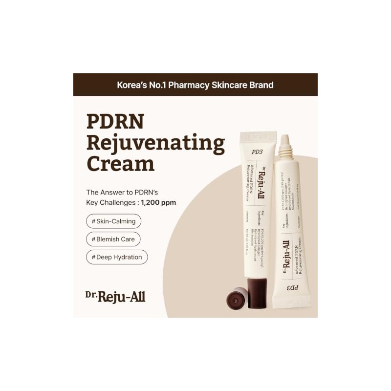 Reju All Advanced Pdrn Crema Rejuvenecedora Humectante Facial Adn Salmón