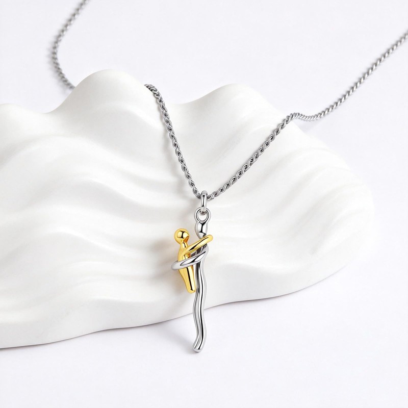 JAVARNV Best Mom Ever Necklace Meaningful Pendant Gift for Mom