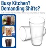 Carlisle 522007 Stackable Shatter-Resistant Plastic Tumbler, 20 oz., Clear (Pack