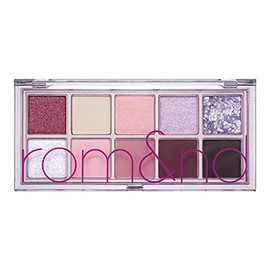 rom&nd Better Than Palette 102g (07 Berry Fuchsia Garden) | Eye Makeup Palette, Matte & Shimmer Eye Shadow, Sparkling Glittery, various 10 shades, Lon