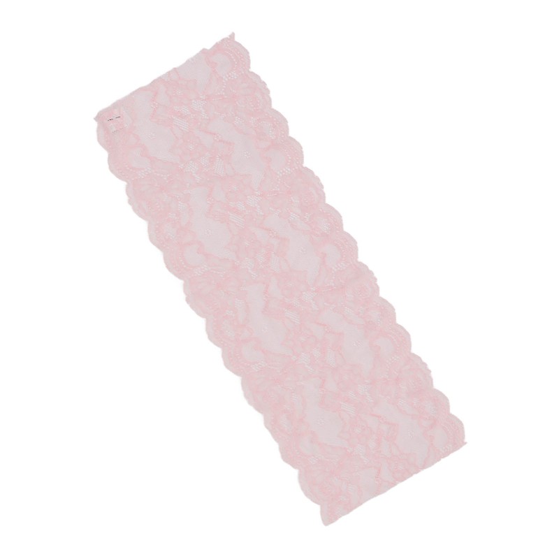Lace Ribbon 17cm Wide Soft Nylon High Elasticity Non Irritating