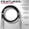 Gator Cableworks Backline Series - Cable para instrumentos de 20