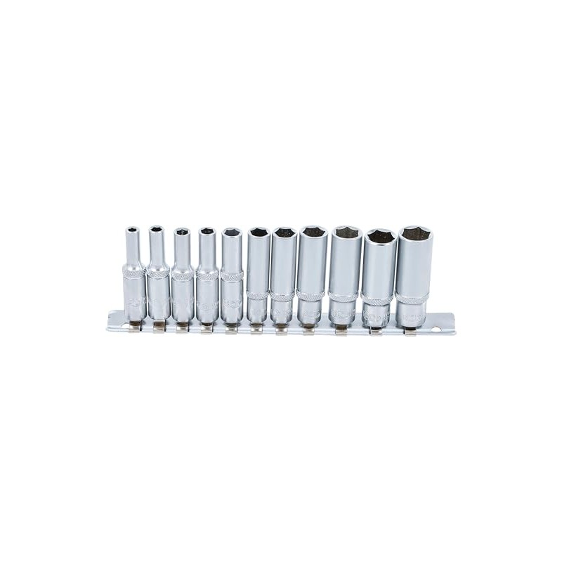 BGS 2221 Drive 6.3 mm (1/4) 11-Piece Set Deep Sockets