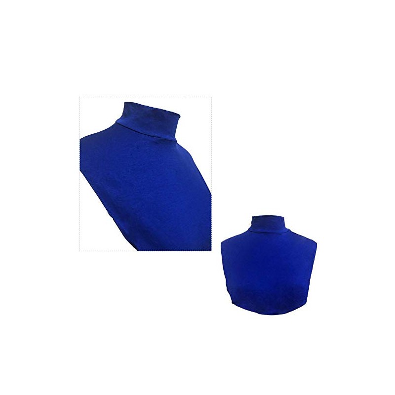 Modal Cuello Alto Falso, Desmontable Mitón Blusa Dickey Cuello Sintético,