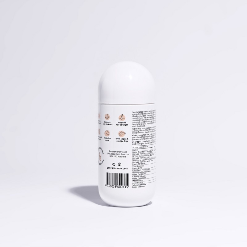 georgiemane Hair Growth Capsules x120