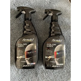 Formula 1 Color Wax Ceramic Spray Silver Spectrum 23 oz SiO2 Tec NEW 2 Bottles