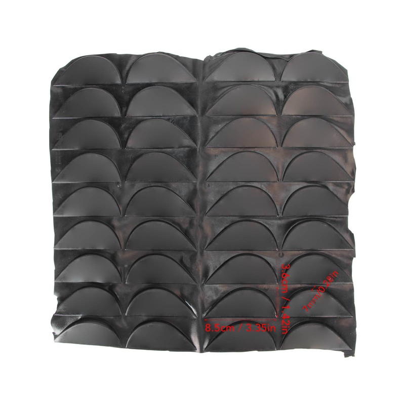 36Pcs Sole Repair Pad Rubber Anti Wear Skid Resistance Easy