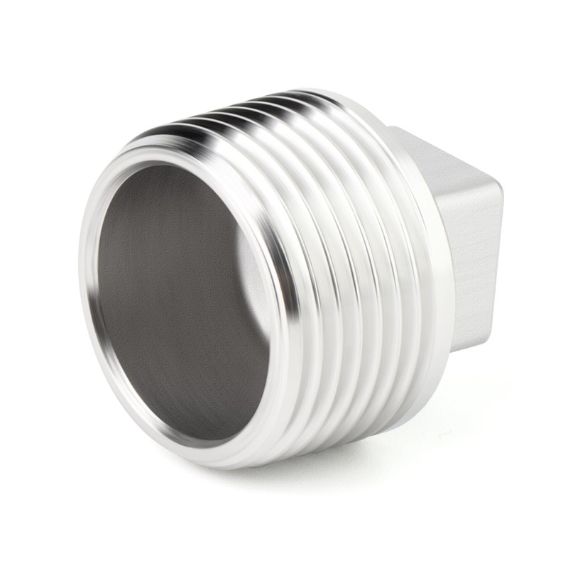 TAISHER 10PCS 304 Stainless Steel Outer Square Thread Socket Pipe