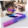 Ipetboom 2pcs Barbershop Electric Clipper Modified Shell Gradient Comb for