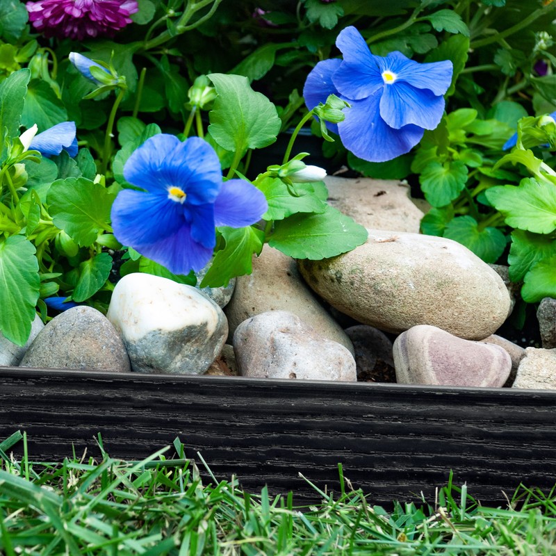 EasyFlex 2.5" Tall Wall No-Dig Landscape Edging Kit - 100