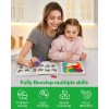 Rompecabezas Madera Tangram Forma Color Cerebro Lógica Juego