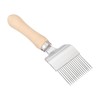 HARFINGTON Beekeeping Uncapping Fork, 17 Tin Needle with Wood Handle