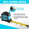 DURATECH 25FT Auto-Lock Tape Measure, Easy Read Magnetic Measuring Tape