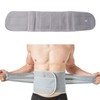 XL Back Brace Grey Breathable Removable Lumbar Support Back Brace