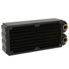 Cooling Radiator Double Layers 8 Pipes G1/4 Thread Double Fans