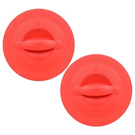Pyrex 564-RRD-PC 8 Cup Red Measuring Cup Lid, Made in USA - 2 Pack