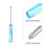 sourcing map Mini Phillips Screwdriver, 2.0mm Cross Head 65mm Length