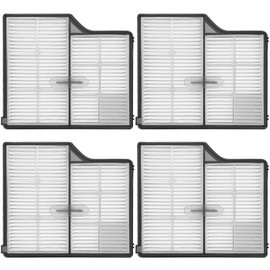 HEPA-Filter für Roborock Saros 10 / G30, Waschbare Ersatzfilter Zubehör für Roboter-Staubsauger, Staubsaugerfilter 4 Stück