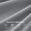 Funky Gadgets King Size Fitted Sheets 40 cm Extra Deep