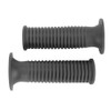 Pair of 25/28mm 1in TPU Motorcycle Hand Grip Gray Modified