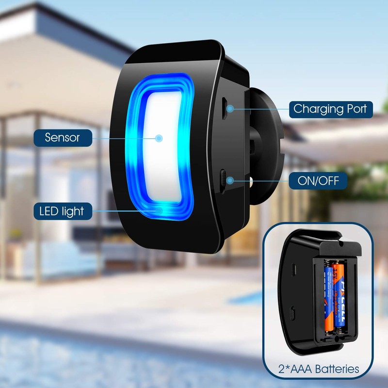 Passage Detector with Alarm Detector, Wireless Home Security Alarm System,