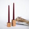 CANDWAX 10 inch Taper Candles Set of 4 - Dripless