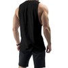 InleaderStyle 3 Pack Men's Workout Tank Tops Cotton Gym Muscle