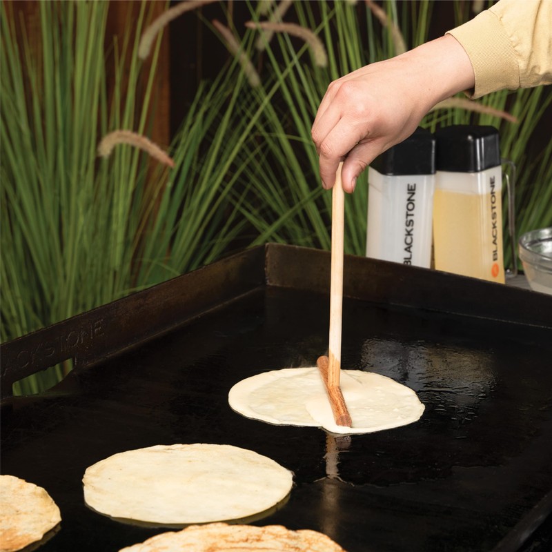 Plastic Batter Dispenser, Cast Iron Bacon Griddle Weight Press, 10