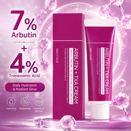 Crema Arbutina Tranexámico Ácido Hialurónico Piel Opaca Tono Desigual Pack 2 hidratante facial piel suave luminosa cuidado diario rostro uniforme reparación