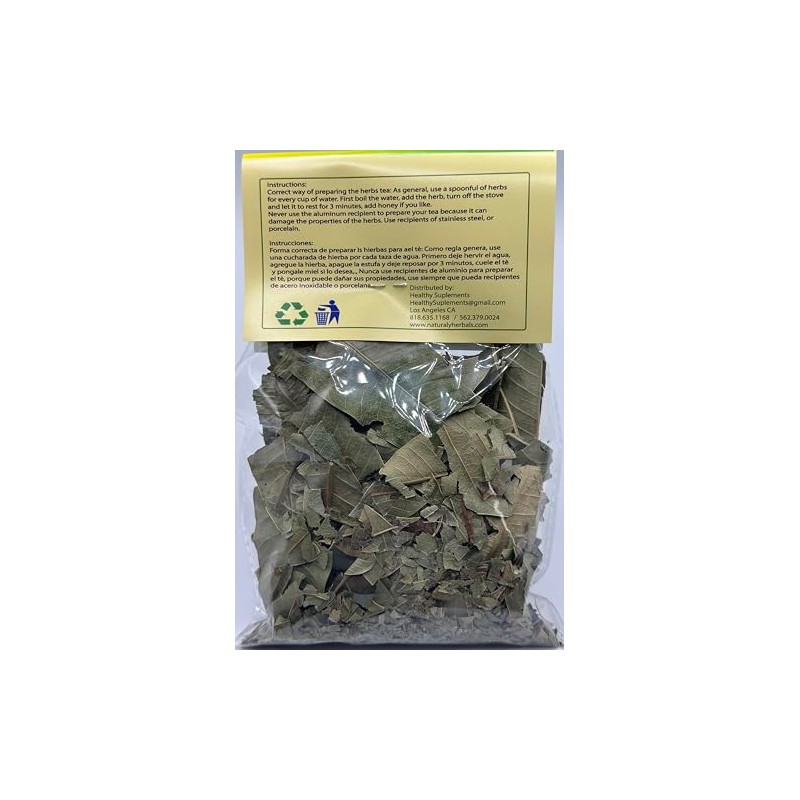 Healthy Supplements Hoja de Mango 1 oz. Dietary Supplement