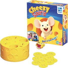 Megableu Cheezy Mouse - Board Games for Children from 3 Years - Fun Game for Family and Groups - Gift Idea for Birthday Christmas - Funny Board Game - 2 to 4 Players -