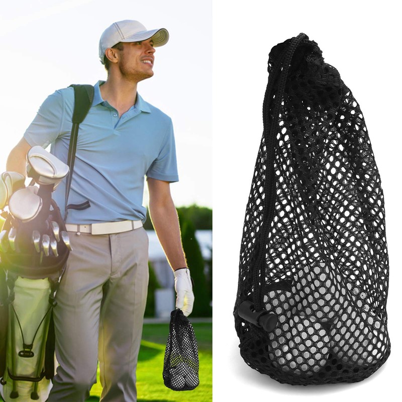 24-32 Uds Bolsa de Malla para Pelotas de Golf Saco