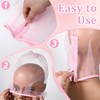 3 Pcs Makeup Protector Hood for Face, Polyester Chiffon Makeup
