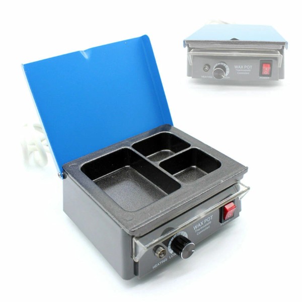 Unbranded/Generic Dental Lab Wax Heater Pot 3-Well Analog Heater Melting