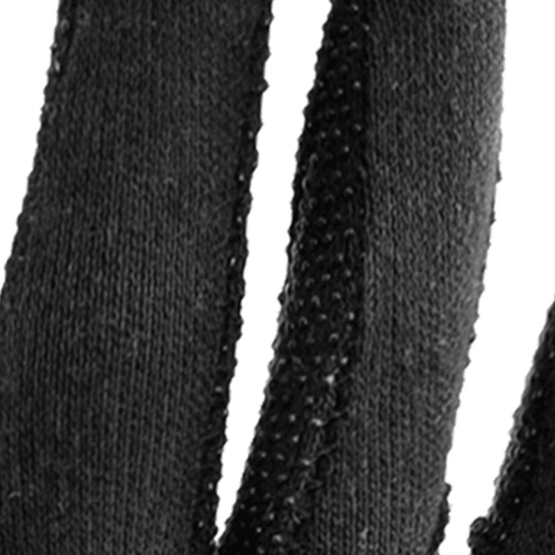 Reithandschuh Picot - Black, 7-9 years