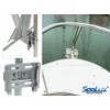 SeaLux Vertical Stanchion Rail Mount Anchor Bracket/Holder