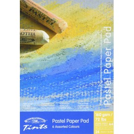 Winsor & Newton Tints A4 Pad - 6 Assorted Colours 24 Sheets