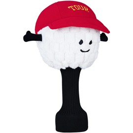 Big Teeth Golf Driver Headcover, Funny Golf Club Covers 460cc Driver Head Cover Cute, Wood Headcover Funny Golf Ball Hat
