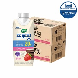 Selex Profit Complete Protein Strawberry Choco 250ML 36 Packs / 셀렉스 프로핏 완전단백질 딸기초코 250ML 36팩