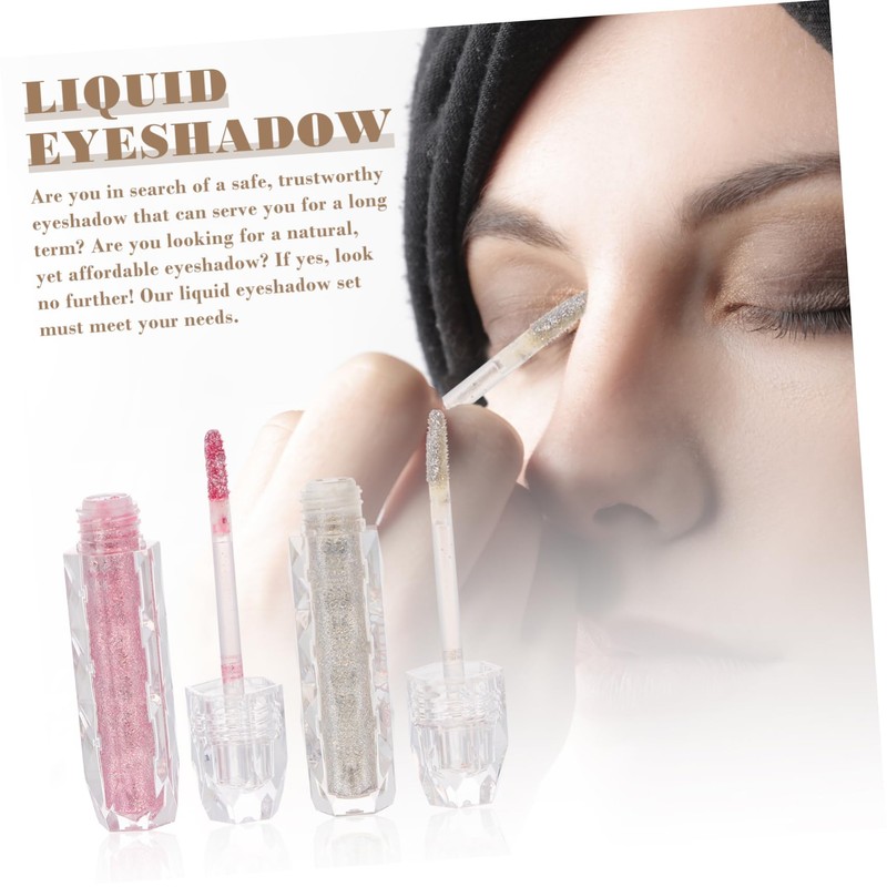 TOVINANNA 2pcs Professional Eyeshadow Cream Natural and Highlighting Effects for