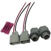 PMFCA 2Pcs Rear License Plate Light Connector Socket and Plug