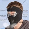 WUODHTW Unisex Winter Warm Mask with Ear Cove Full Face