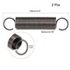 TOP-VIGOR 2Pcs Extension Compressed Spring, 2mm Wire Dia, 20mm OD,