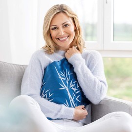 Beurer HK 35 Heating Pad with Quick Heating, 3 Temperature Levels, Automatic Shut-Off and Cuddly Cover