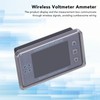 Voltmeter Coulometer Wireless Battery Capacity Manager Monitor with 2.4in Color