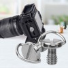 ASHA Camera Screw, 5PCS 1/4" Stainless Steel Male Thread Hinged
