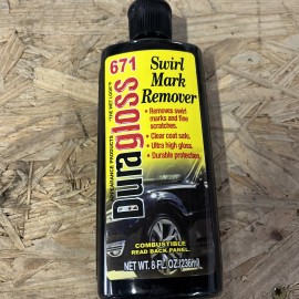 Duragloss 671 Swirl Mark Remover - 8 oz, Clear,Gloss