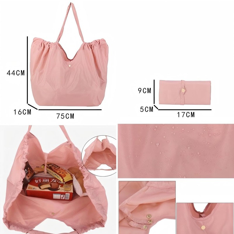 Ardorion Extra Large Shopping Bag, Foldable Reusable Shopper Tote Bag,