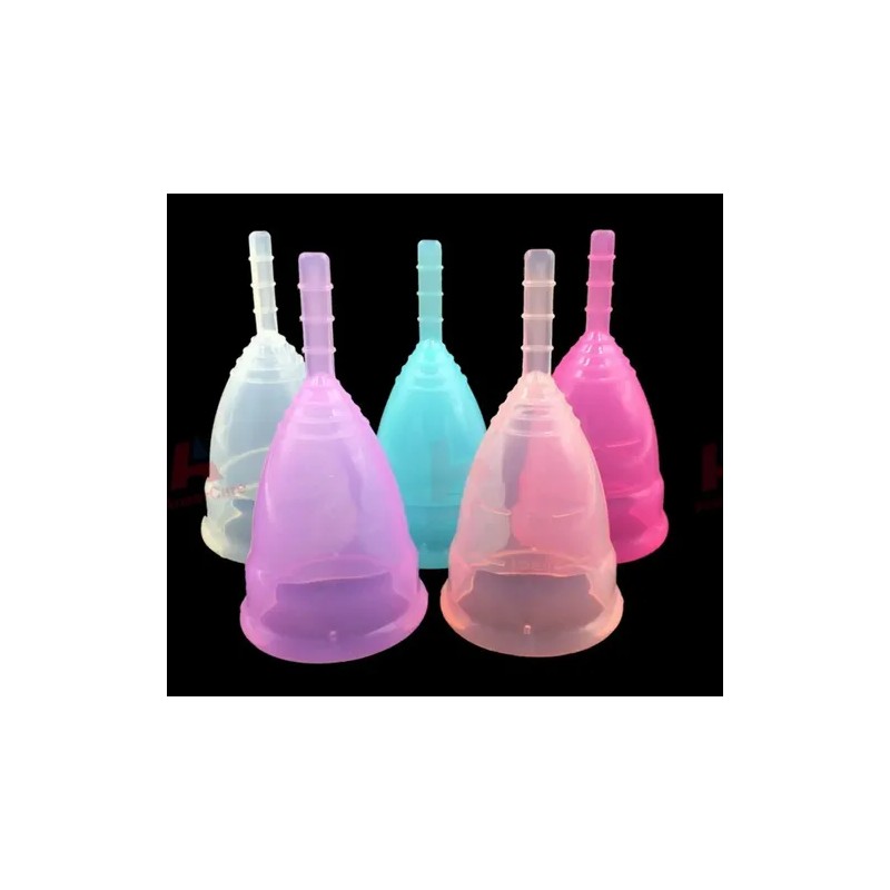 Pack De 20 Copas Menstruales Color Y Tamaño A Elegir
